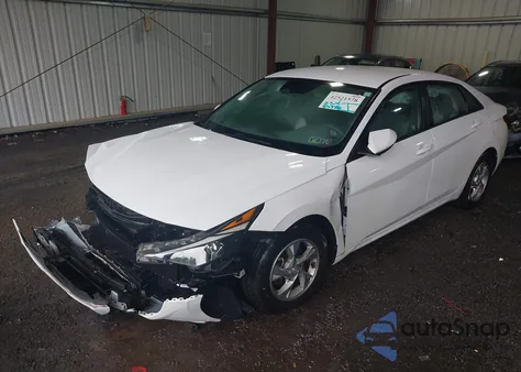 2021 Hyundai Elantra Se z USA, uszkodzony, nr VIN 5NPLL4AG1MH015865